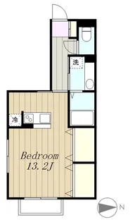 Ras Shamra ラスシャムラ【2階】の間取り