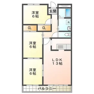 柊マンション【4階】の間取り