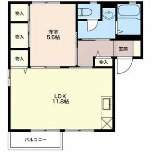 フレグランス西軽井沢 N【2階】の間取り