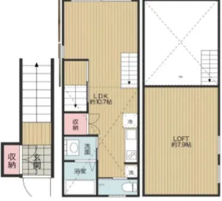 Florence自由が丘【2階】の間取り