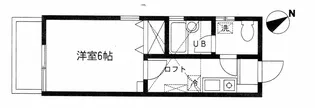 ミレナリオ元住吉【1階】の間取り