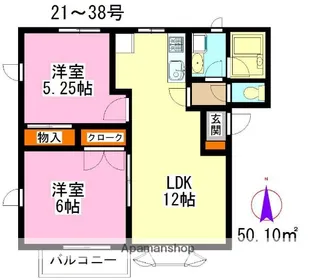 サンガーデン湘南【2階】の間取り