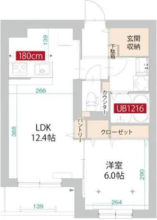 シンセーロ【1階】の間取り