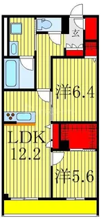 シャーメゾンサウス【3階】の間取り