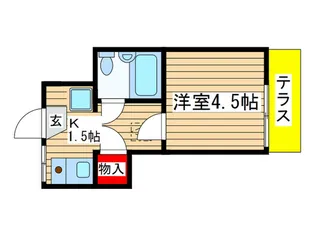 サンライズ【1階】の間取り