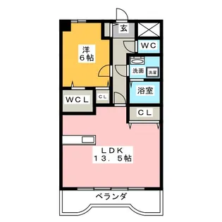 メゾン岩佐【3階】の間取り