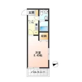 REBLANCHE【2階】の間取り