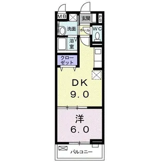Mao House【2階】の間取り