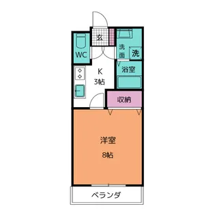 Ever fine【2階】の間取り