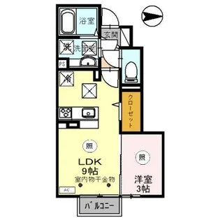 Flourish大宮( )【1階】の間取り