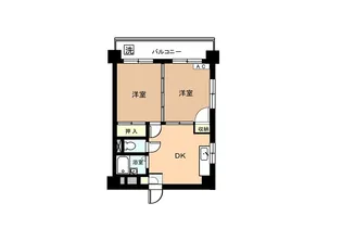 明日香ビル【7階】の間取り