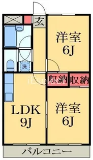 鵜の森ビル【2階】の間取り