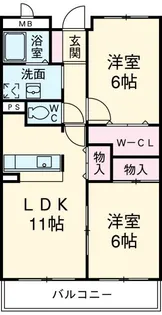 アビタシオンピーノ【4階】の間取り