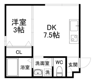 GMヒルズ藤田町【1階】の間取り
