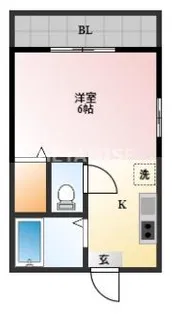 アバンセこおろぎ【4階】の間取り