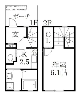 ルカ松原の間取り