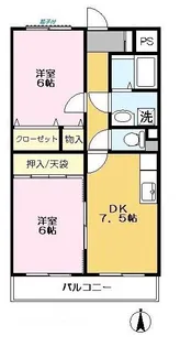 弥藤壱番館【3階】の間取り