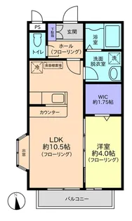 ラクシャリーコート【2階】の間取り