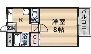 ハイツレジーナ【2階】の間取り