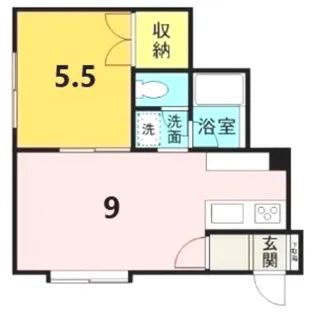 コンフォートN68【3階】の間取り