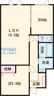 PURE MARINE IX【1階】の間取り