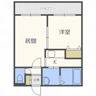 レミオポート【2階】の間取り