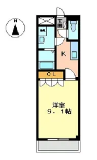 QUEENI【2階】の間取り