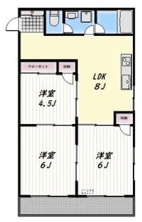 Levant(ルヴァン)【3階】の間取り