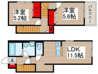 リッチグレイスの間取り