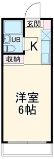 メゾンオモテ【2階】の間取り