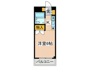 アズマビル【1階】の間取り