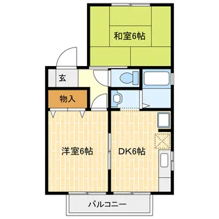 ファミーリエ【2階】の間取り