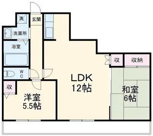 レクセルマンション浦和【4階】の間取り