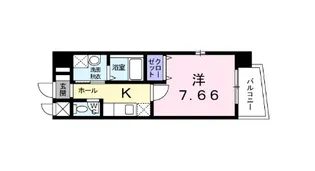 ラッフィナート羽田【6階】の間取り