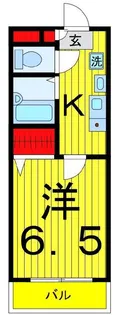 ヘーベルメゾン尚【2階】の間取り
