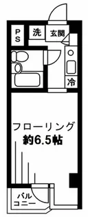 安田神保町マンション【6階】の間取り