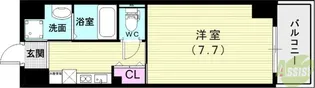 住吉ヴィラ【2階】の間取り