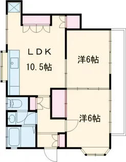 カルム【2階】の間取り
