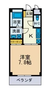 ロイヤルハイツI【2階】の間取り