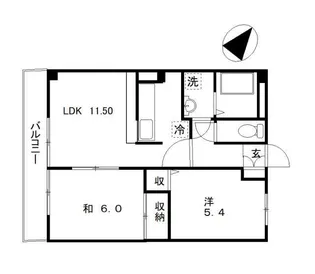 メゾン・エスポワール【3階】の間取り