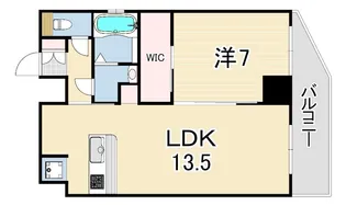 ファーストフィオーレ神戸トランキーロ【5階】の間取り