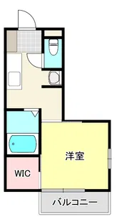 リバティーヒルズII【2階】の間取り