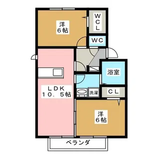 ソフィア【1階】の間取り
