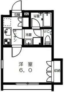 トライテラス【2階】の間取り