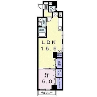ル・シエル【2階】の間取り