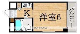 シティパレス生駒P2【7階】の間取り