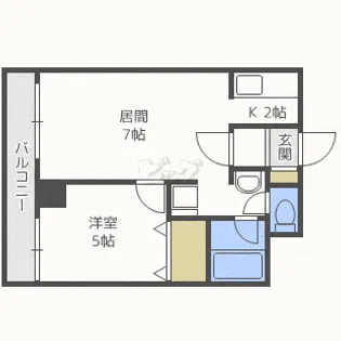 杉本ビル【8階】の間取り