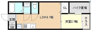 EASE.T4【3階】の間取り
