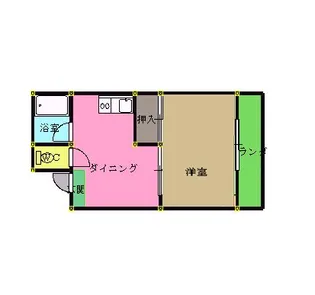 ポートサイドビル【3階】の間取り