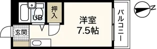 petit pas舟入【2階】の間取り